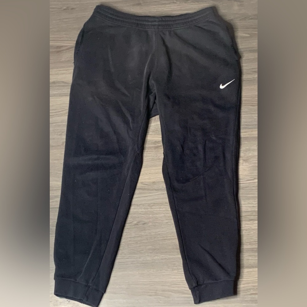 vintage black baggy Nike sweatpants